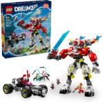 LEGO® DREAMZzz - Cooper's Tiger Mech & Zero's Hot Rod Car (71497)