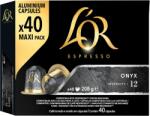 L'OR L' Or Espresso Onyx 40 capsule aluminiu compatibile Nespresso