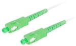 Lanberg Cablu retea fibra optica cu lungime 30 m si conectori SC/APC-SC/APC Lanberg Z43088 SM SIMPLEX 3.0MM G657A2 LSZH, Alb (FO-SASA-SS21-0300-WH)
