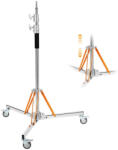 K&F Concept 3, 05 m-es rozsdamentes acél nagy teherbírású lámpaállvány (KF34.054)
