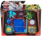 Spin Master Set Bakugan Battle Pack - Ventri, Dragonoid, Titanium Bruiser, Titanium Trox si Smoke Figurina