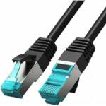Venta Patch cord FTP Vention, Cat. 5E, RJ-45 (T) la RJ-45 (T), 5m, AWG 26, 1000 Mbps, ecranat, Negru (VAP-B05-B500)