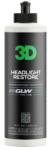 3DProducts Restaurator Faruri GLW Series, Îndepărtare Oxidare Îngălbenire Zgârieturi, Protecție UV, Claritate Vizibilitate, Aplicare Ușoară, 3DProducts