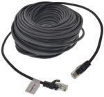 Lanberg Cablu UTP Lanberg 42785, cat 5e, mufat 2xRJ45, lungime 30m, AWG 26, 100 MHz, de legatura retea, ethernet, Negru (PCU5-10CC-3000-BK)