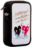 DACO Penar neechipat cu 2 fermoare Daco PE251, Motiv Love you (PE251) Penar