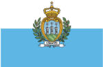 Nemzeti lobogó ország zászló nagy méretű 90x150cm - San Marino
