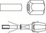 Bosch MANDRINĂ BOSCH 10 mm, 24 mm 2608570125 (2608570125)