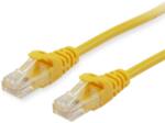 Equip Patch Cord Equip, U/UTP, Cat. 6A, 0.15 m, Yellow (603161)