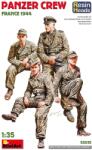 MiniArt Figurine hobby MiniArt Militare: Soldați - Echipaj german de tanc în Franța 1944 (4 figurine) (MNA53015)
