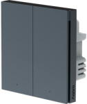 Aqara Intrerupator inteligent Smart Wall Switch H1 EU Double Rocker With Neutral Gray (WS-EUK04-G) (WS-EUK04-G) - 24mag
