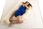 Medico Perna pentru gravide Medico- Happy Mom Organic Wool, in forma de U (2014)