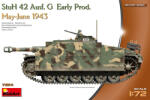 MiniArt Model asamblabil MiniArt Militari: Tancuri - Distrugător de tancuri german StuH 42 Ausf. G Early Prod (MNA72114)