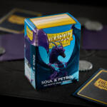  Dragon Shield Sleeves - Standard size - Matte Dual - Soul & Petrol (100 Sleeves) (5706569150709)