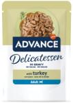 Affinity 48x85g Advance Delicatessen pulyka szószban nedves macskatáp