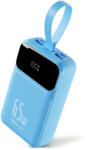 Forever Vibe-TB65 65 W-os 20 000 mAh-s külső akkumulátor, égszínkék powerbank