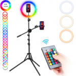 Ulanzi K15 RGB LED körlámpa (UL-2902) (UL-2902)