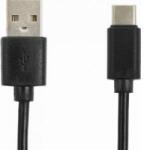 Accura USB 2.0 - USB-C 1.0m QC 3.0 black