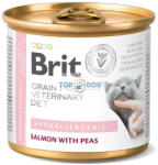 Brit Brit GF VD Cat 200g Hypoallergenic konzerv (ételintoleranciában, táplálékallergiában szenvedő, valamint érzékeny bőrű vagy emésztőrendszerű cicáknak)