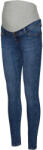 Mamalicious Blugi elastici pentru gravide, bleu inchis, 27-34 Denim albastru/albastru închis (14639C)