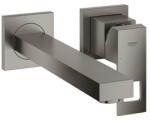 GROHE Eurocube mosdócsaptelep M-es méret, 2-lyukas Brushed Hard Graphite (GR-23447AL0)