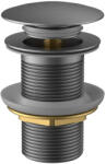 Wellis Klikk-Klakk metal grey leeresztő - sima WF00202 (WF00202)