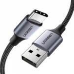 Ugreen USB-A/USB-C Cable QC 3.0 2m aluminium plug (black)