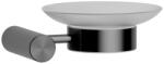 Wellis Ischia szappantartó - metal grey WE00197 (WE00197)