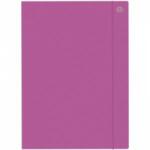 Interdruk Cardboard briefcase with elastic band a4+, purple