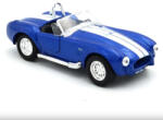 Welly Shelby Cobra dobozos modell autó - kék/fehér