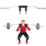 inSPORTline Bară de genuflexiuni olimpică de siguranţă inSPORTline Squabar - 239, 3 cm / 50 mm - Capacitate 25, 5 kg, 317 kg, cu coliere (31088)