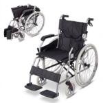 inSPORTline Scaun cu rotile mecanic pliabil ușor inSPORTline Jakesully cu roţi de culoare deschisă 13 kg Capacitate de încărcare de până (31813)