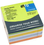 Info Notes Notes adeziv multicolor 75 x 75 mm, 450 file (IN565452)