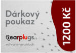  Ajándékutalvány az Earplugs. hu webáruházon történő vásárláshoz Hodnota poukazu: 600