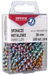 Office Products Gemkapocs, 28 mm, csíkos, OFFICE PRODUCTS, színes (100 db) (D8285599)