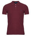 Ralph Lauren Rövid ujjú galléros pólók POLO AJUSTE SLIM FIT EN COTON BASIC MESH Bordó EU XXL