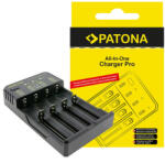 Patona USB-C univerzális akkumulátortöltő CR123A, 18650, AA és AAA akkumulátorokhoz (1914) (1914)