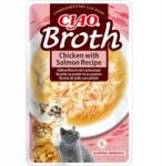 Inaba Foods Cat Ciao Broth Chicken With Salmon 40g jutalomfalat macskáknak (139268)