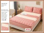 Casa De Lux Huse De Pat Topper Cu Elastic Si 2 Fete De Perna, 180X200, NT32