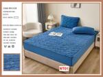 Casa De Lux Huse De Pat Topper Cu Elastic Si 2 Fete De Perna, 140X200, NT01