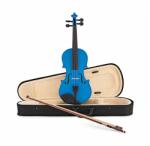 DEPOX Vioara Clasica 3/4 DEPOX®, 55 cm, Lemn, Arcus, Cutie de Transport si Sacaz, Albastra (2142)