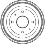 TRW Fékdob. Fiat Lancia