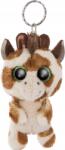 NICI Giraffe Halla kulcstartó 9 cm poliészter