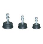 Tecnosystemi Set 4x picioare amortizor vibrații aer condiționat, Ø56x21 mm, max. 150 kg/picior, cauciuc natural vulcanizat (PICIOARE ANTIVIBRANTE T2)
