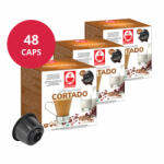 Caffè Bonini Cortado Dolce Gusto kompatibilis kávékapszula 3x16db (48 kapszula)