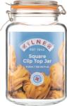 Kilner Négyszögletes csatos befőttesüveg - 3 l