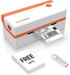 K-COMER RX106F Hőnyomtatós Címkenyomtató USB - 10×15 cm Címkékhez, 150 mm/s, 203 Dpi (X001ERWX7J)
