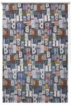 B. Banani Klemmfix Sötétítő Roló 57 x 150 cm Betűmintás (6971583929320)