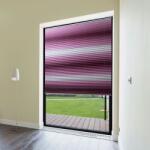 Blux Designer Sötétítő Roló 110x135 cm, Rózsaszín - Fehér Átmenettel (6971346198888)