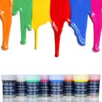 Individuall Akrilfesték készlet 8 x 20 ml - száradás után vízálló, selyemfényű, minden felületre, Individuall (B07KVW48TZ)