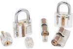 Curious Smith Lockpick Gyakorló Zárkészlet - Nagy Német Segédlettel, Profi Zárnyitó Eszközök (Lock001Big)